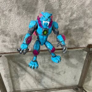 Mr Beast Lab Mutators Iconic Blue Panther Action Figure Moose Toys posable